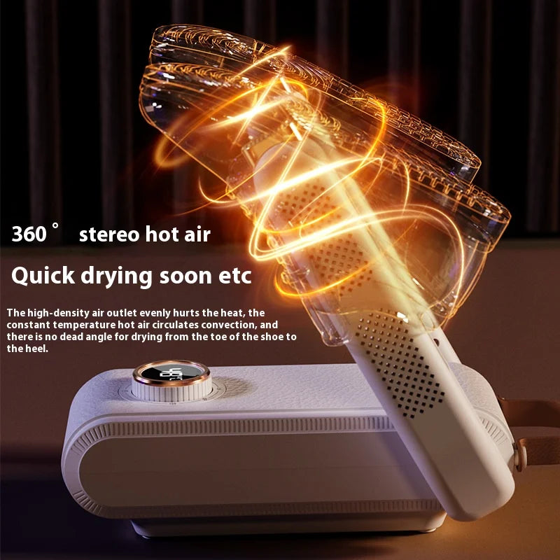 Secador portátil de zapatos con luz ultravioleta